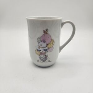 Precious Moments Collection 1984 VTG Clown Coffee/Tea Mug/Cup Samuel J. Butcher